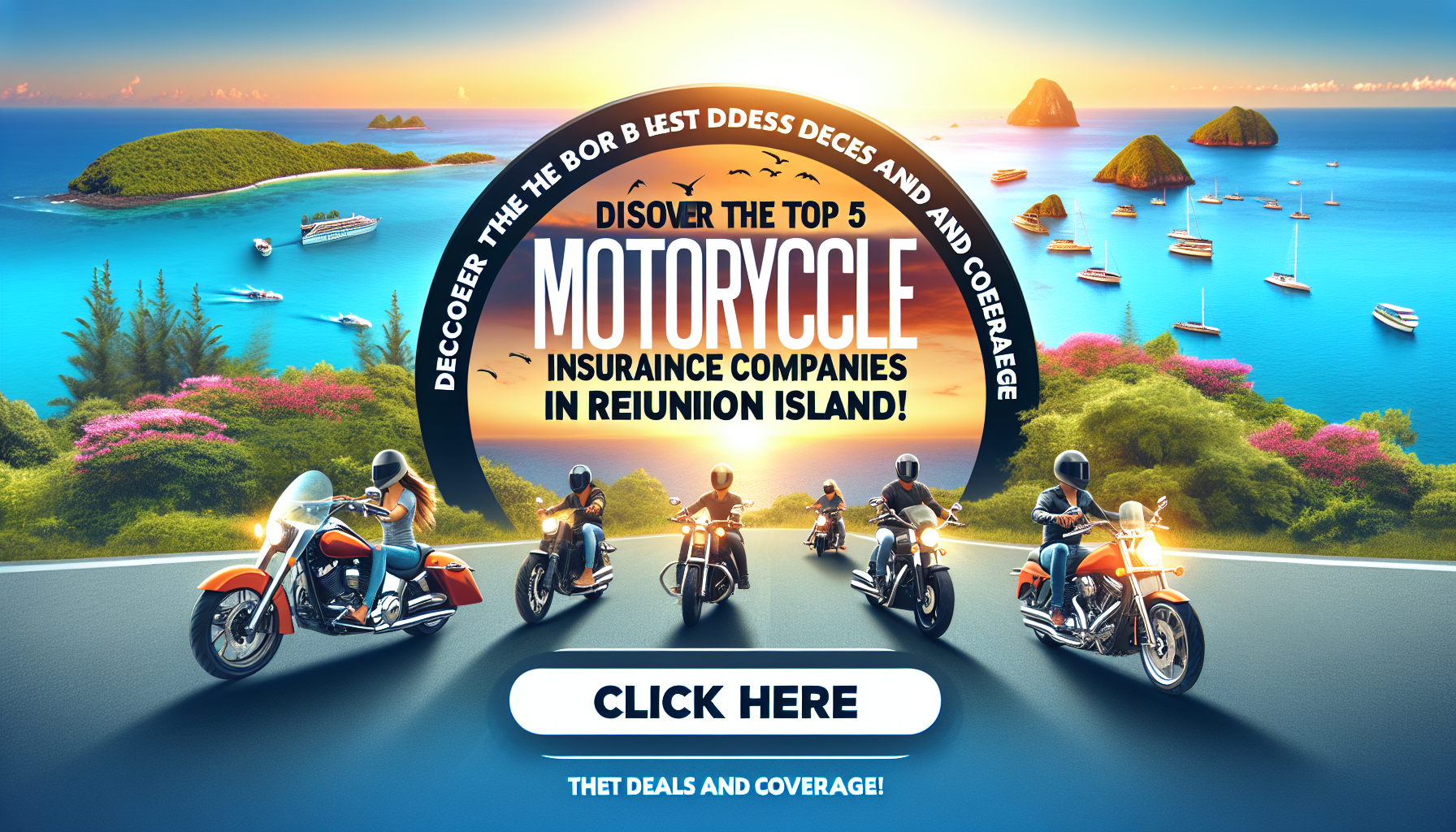 trouvez les meilleures compagnies d'assurance moto à la réunion. obtenez un devis gratuit pour votre assurance moto à la réunion et choisissez la meilleure offre pour vous protéger sur la route.
