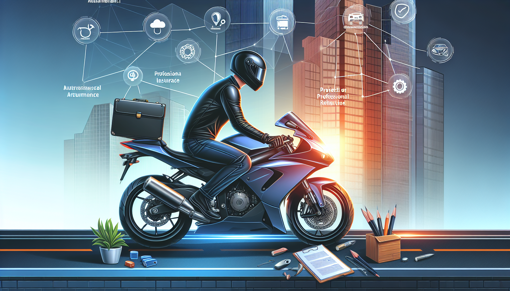 découvrez les avantages de l'assurance moto pour les professionnels et assurez la protection de votre activité professionnelle avec nos solutions adaptées.