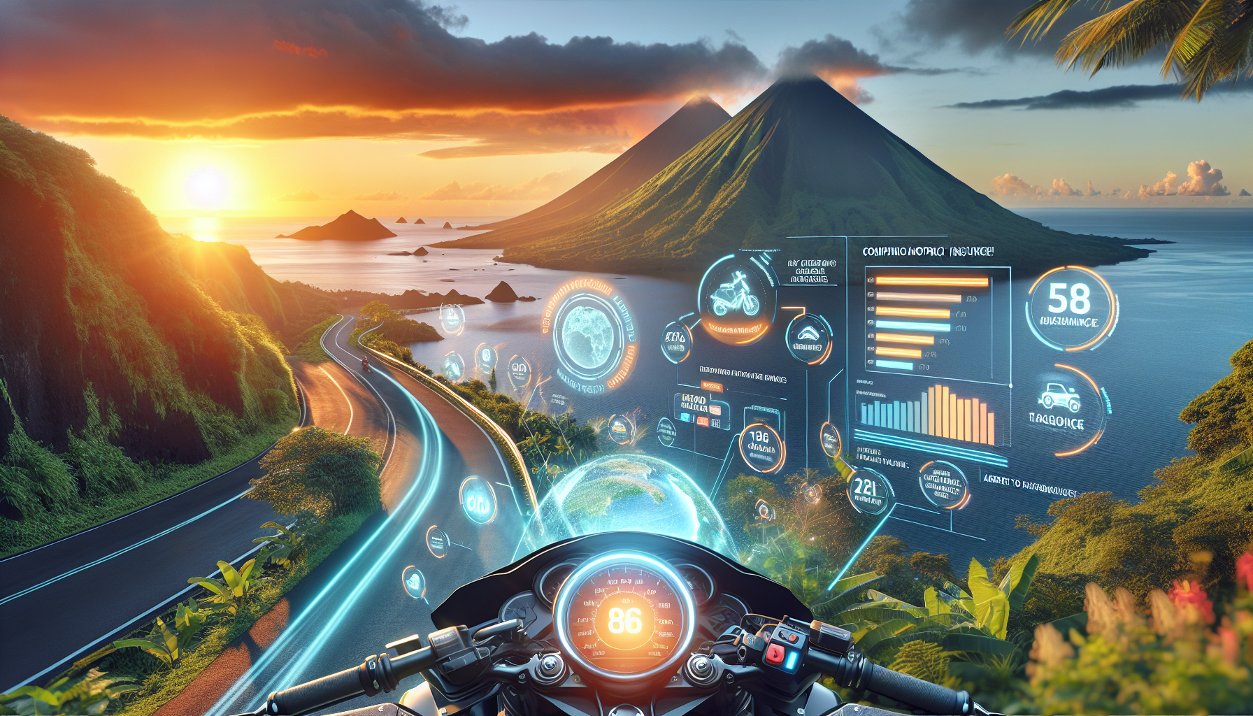 trouvez une assurance moto pas cher à l'ile de la réunion en considérant ces facteurs lors de la comparaison d'assurance moto.
