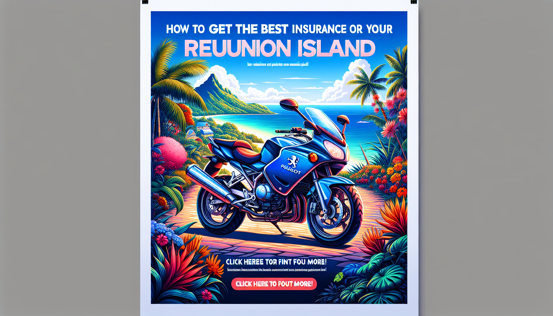 découvrez comment obtenir une assurance moto peugeot à la réunion et protégez-vous efficacement sur les routes de l'île avec notre guide de souscription.