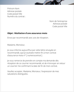 découvrez comment résilier votre assurance moto facilement et rapidement. suivez nos conseils pour respecter les délais et les formalités nécessaires afin de mettre fin à votre contrat d'assurance en toute sérénité.