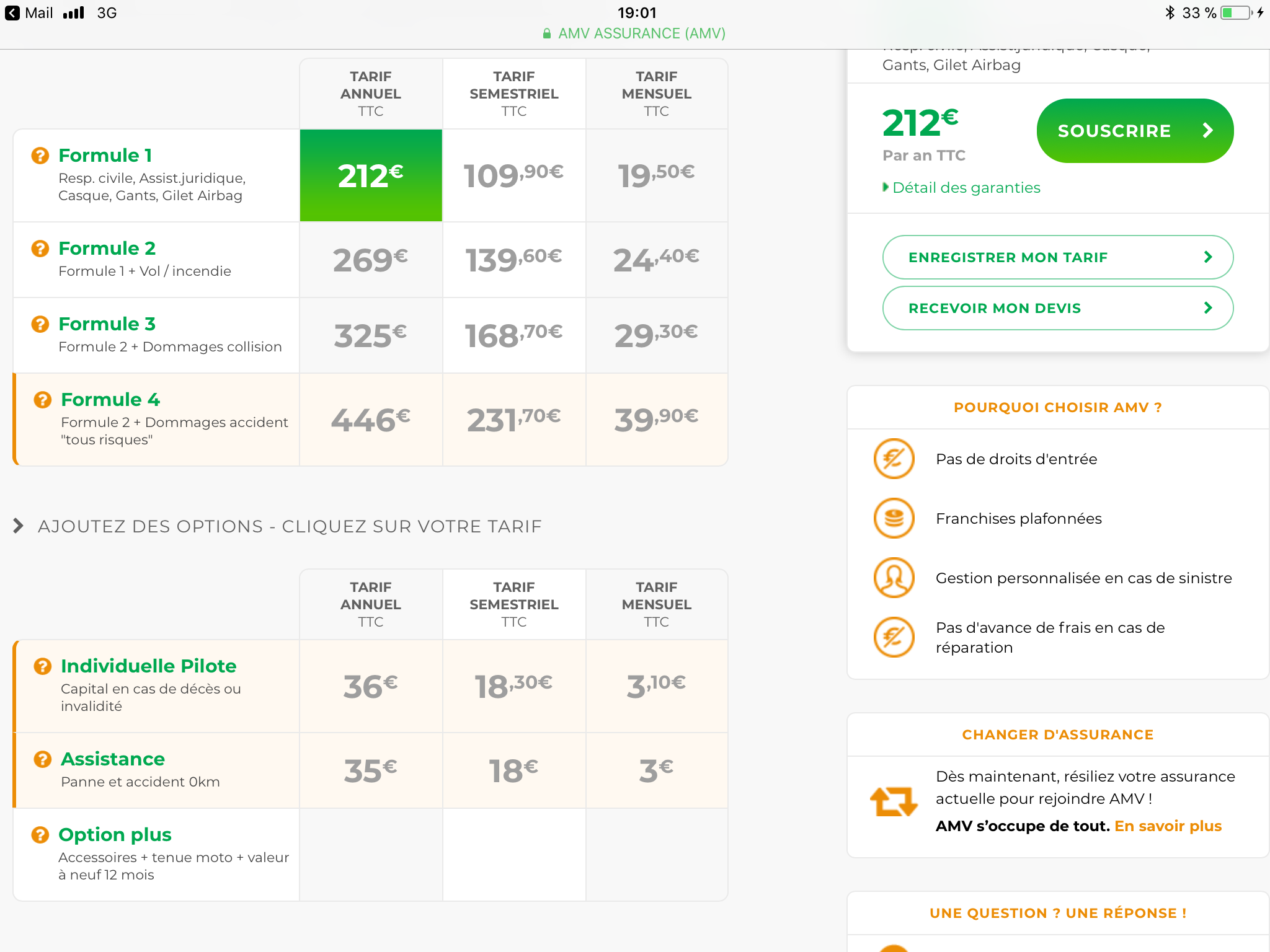 obtenez rapidement votre devis d'assurance moto avec maaf. protégez votre deux-roues avec des garanties adaptées à vos besoins et profitez de conseils personnalisés pour une couverture optimale.