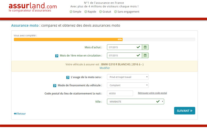 obtenez votre devis personnalisé pour une assurance moto en 2024. comparez les offres des meilleurs assureurs et trouvez la couverture adaptée à vos besoins pour rouler sereinement. ne manquez pas notre guide complet pour faire le meilleur choix.